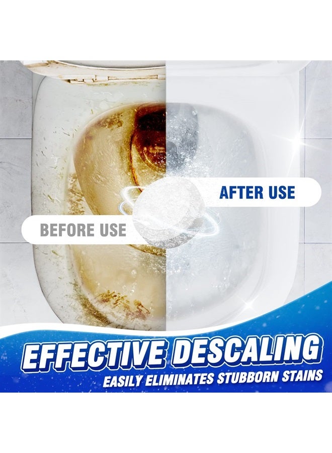 Vacplus Toilet Bowl Cleaners - 12 PACK, Household Toilet Cleaner, Automatic Toilet Bowl Cleaners with Bleach, Sustained-Release Toilet Tank Cleaners for Deodorizing & Descaling, 1.76 Ounces Each - Image 4