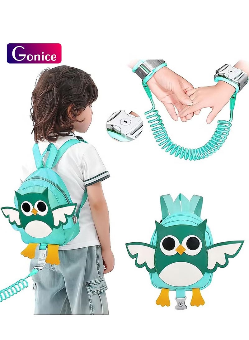 Gonice Anti loss rope backpack, comfortable adjustable anti-theft strap, men's and women's anti loss rope backpack with safety lock  - Image 1