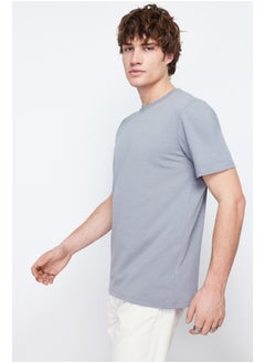 Gray Basic Regular/Normal Fit Crew Neck Short Sleeve T-Shirt TMNSS22TS0271 - pzsku/Z2C3D1946FB671550203CZ/45/_/1730941945/37a14e09-00bd-4c11-b671-5dbf1cc5ef63