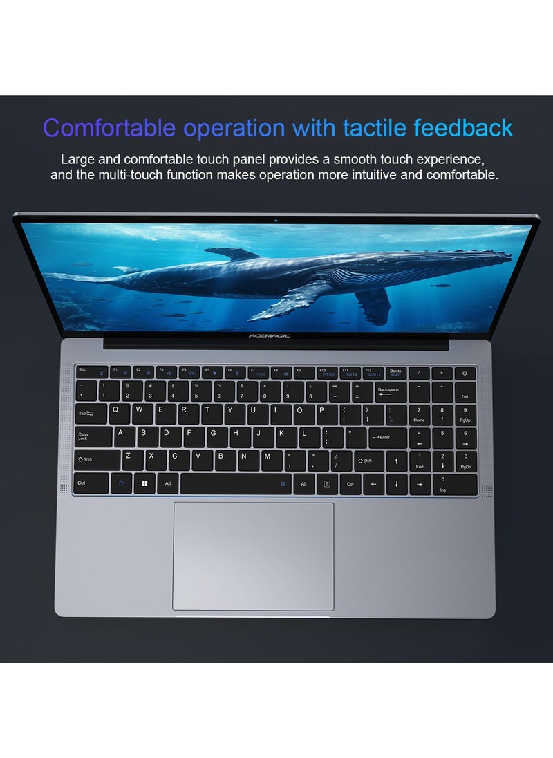 ACEMAGIC Laptop 15.6" 16GB Ram 512GB SSD Intel Quad-Core 12th Alder Lake N97 with Windows 11 Pro/USB 3.2/HDMI/Type-C/WIFI6/BT5.0/16:9/AD Metal house  - Image 3