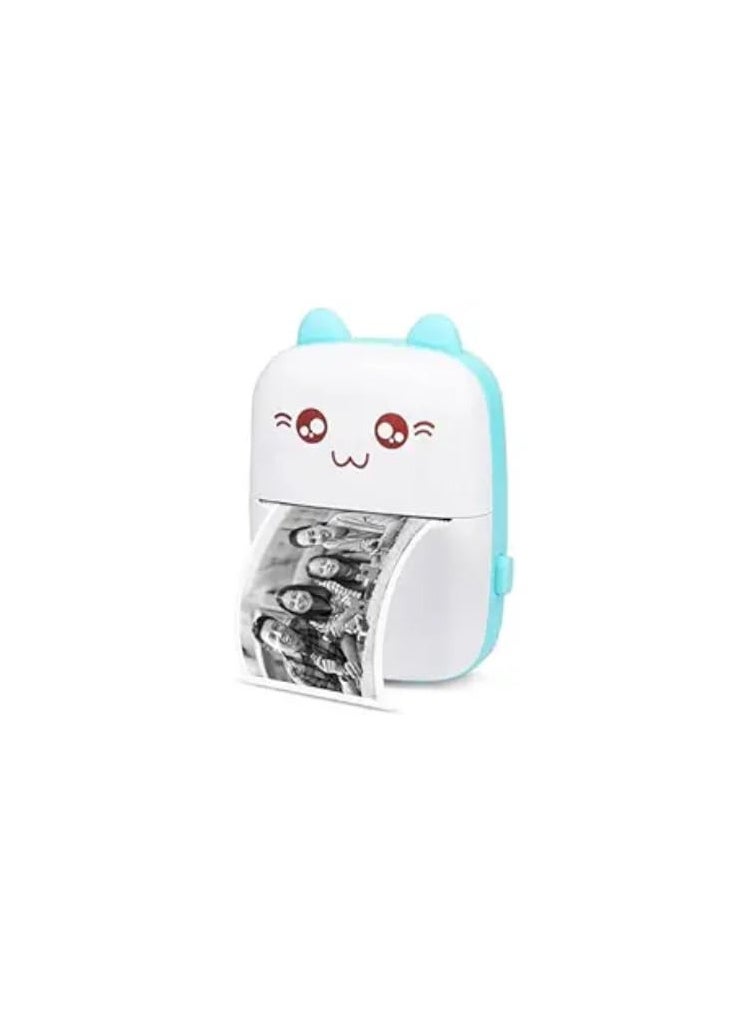 Shopcentre Click to open expanded view ShopCentre Mini Thermal Pocket Printer | Wireless Bluetooth Portable Printer for Printing Labels, Memo, Stickers, Photos, QR Codes, Receipt (Mini Printer - Blue)  - Image 1