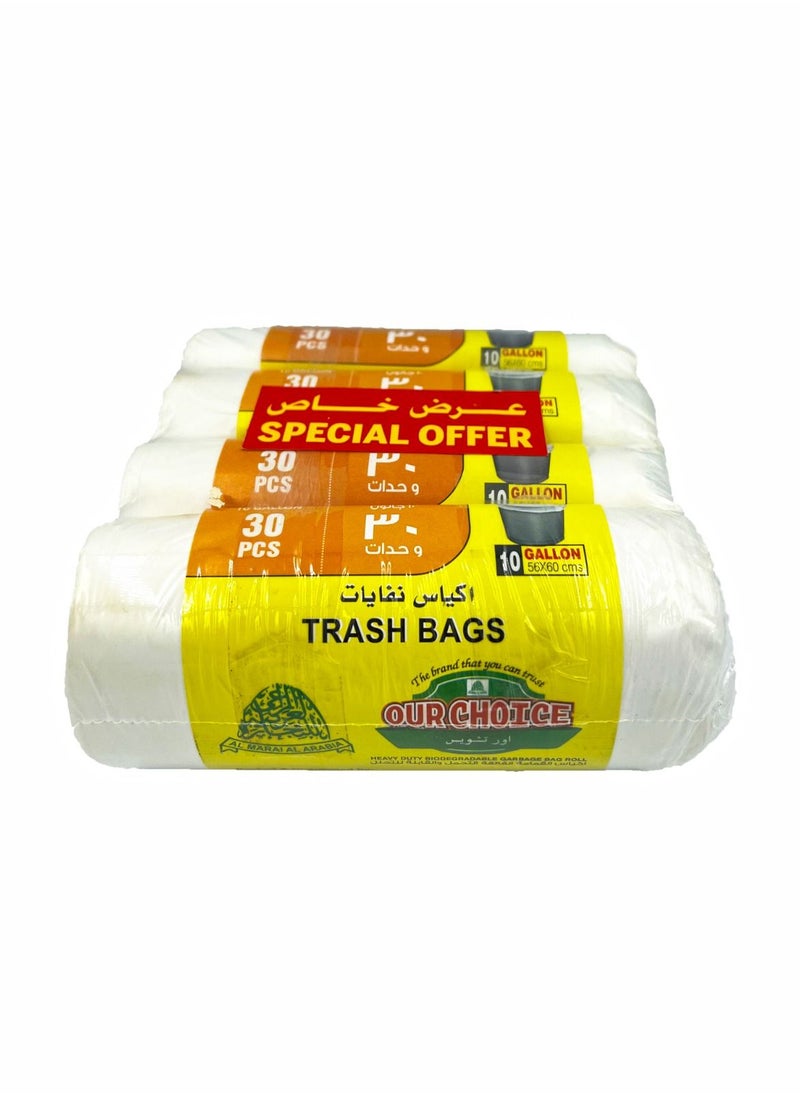 OUR CHOICE - Our Choice Trash Bags 10 Gallon - Image 1