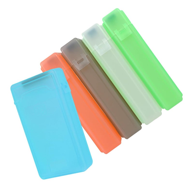 5pcs 2.5 Inch Hard Drive Storage Box Organizer Protective Case Multi Color - Image 2