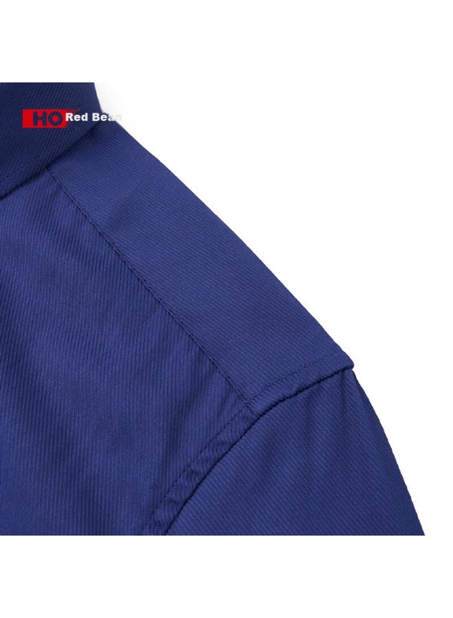 Hodo Long-sleeve Shirt For Men, Solid Color, Business Casual, Professional Work Uniform, Formal White Dress Shirt For Men's Clothing - Image 4