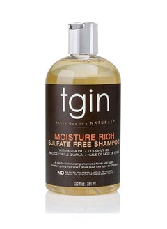 Tgin Tegen Moisture Sulfate Shampoo for Natural Hair - Dry Hair - Frizzy Hair - 13 oz 384 ml  - Image 1