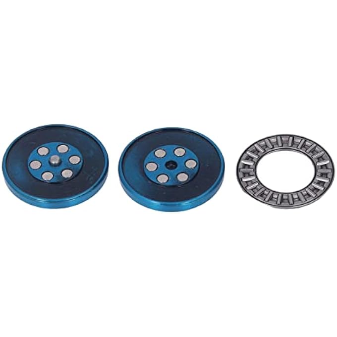 Jiawu ADHD Push Slider Toy Adult Portable Metal Haptic Sensory Toy, Stress Relief, Ergonomic Design, Portable Design (Blue) - Image 5