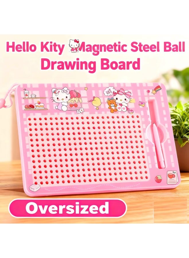 Magnetic Drawing Board, Magnetic Drawing Board for Children, Magnetic Drawing Board with Pen, 21 x 15 x 1.3 cm, Educational Toys and Magnetic Games for Children - Image 3