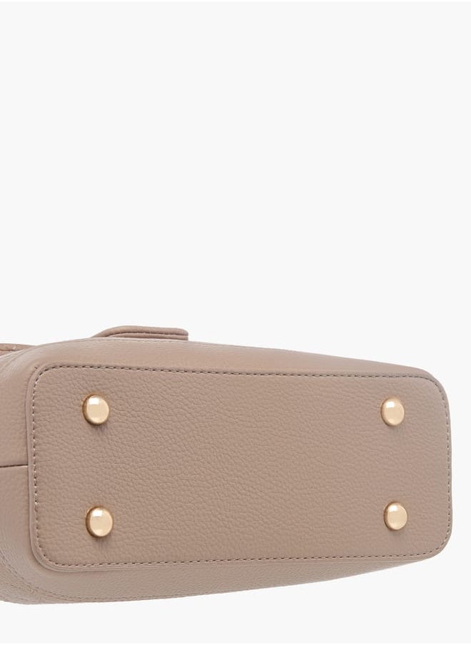 Le Confort - Womens Quilted Crossbody Bag With Flap Closure And Chain Strap - Image 1