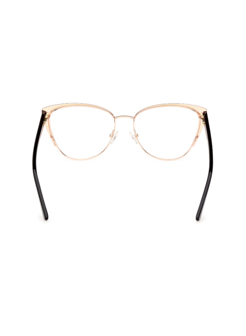 GUESS Women's Cat Eye Shape Eyeglass Frames - GU5012100553 - Lens Size: 53 Mm - Black - Image 4