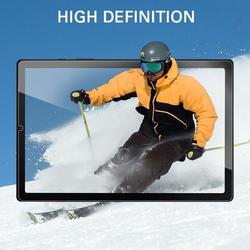 Zuooiec [2-Pack] 9H Tempered Glass Screen Protector for Samsung Galaxy Tab A9 A11 2025 (8.7 Inch) - HD Clear Anti-Scratch Bubble Free - Image 5