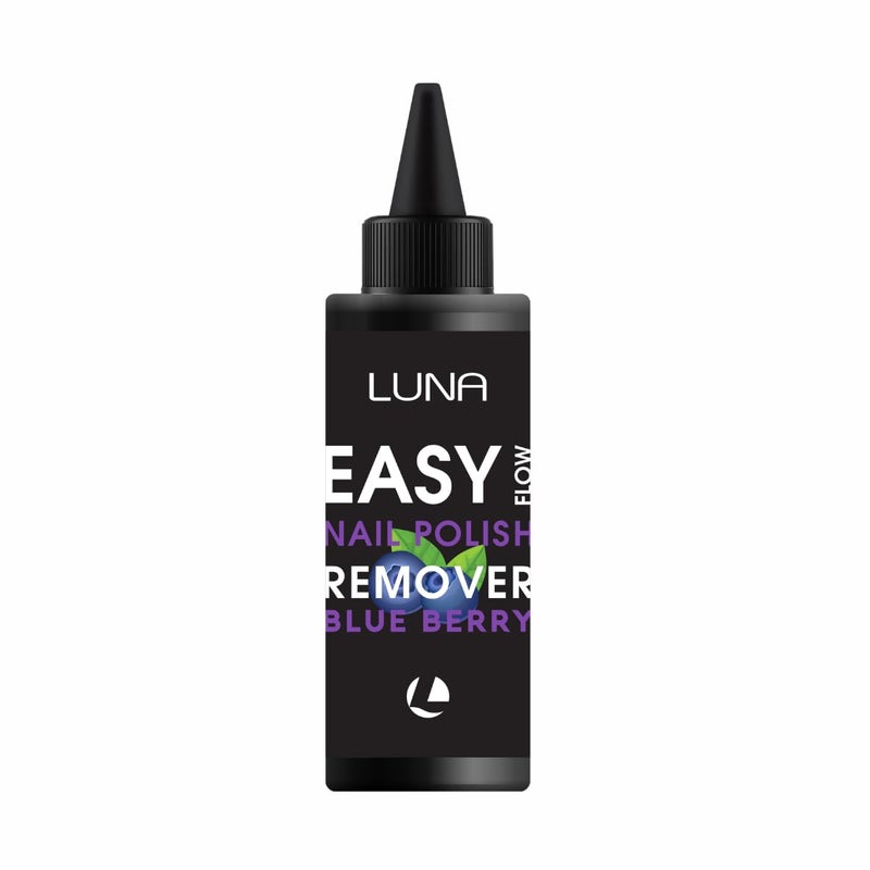 Easy Flow Nail Polish Remover-Scented 100 Ml (Blueberry)