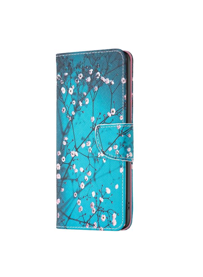 S-TOP Case For Motorola Moto G Play 2024 Colored Drawing Pattern Leather Phone Case - Image 2