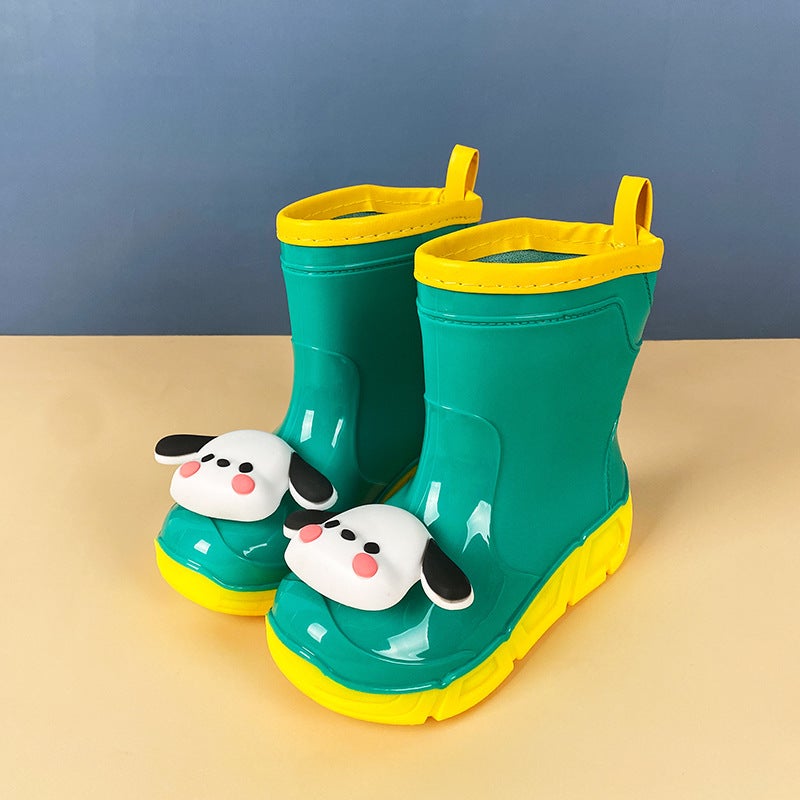 Children's Cartoon Rain Boots – Non-Slip Waterproof Shoes for Toddlers and Kids - Image 1