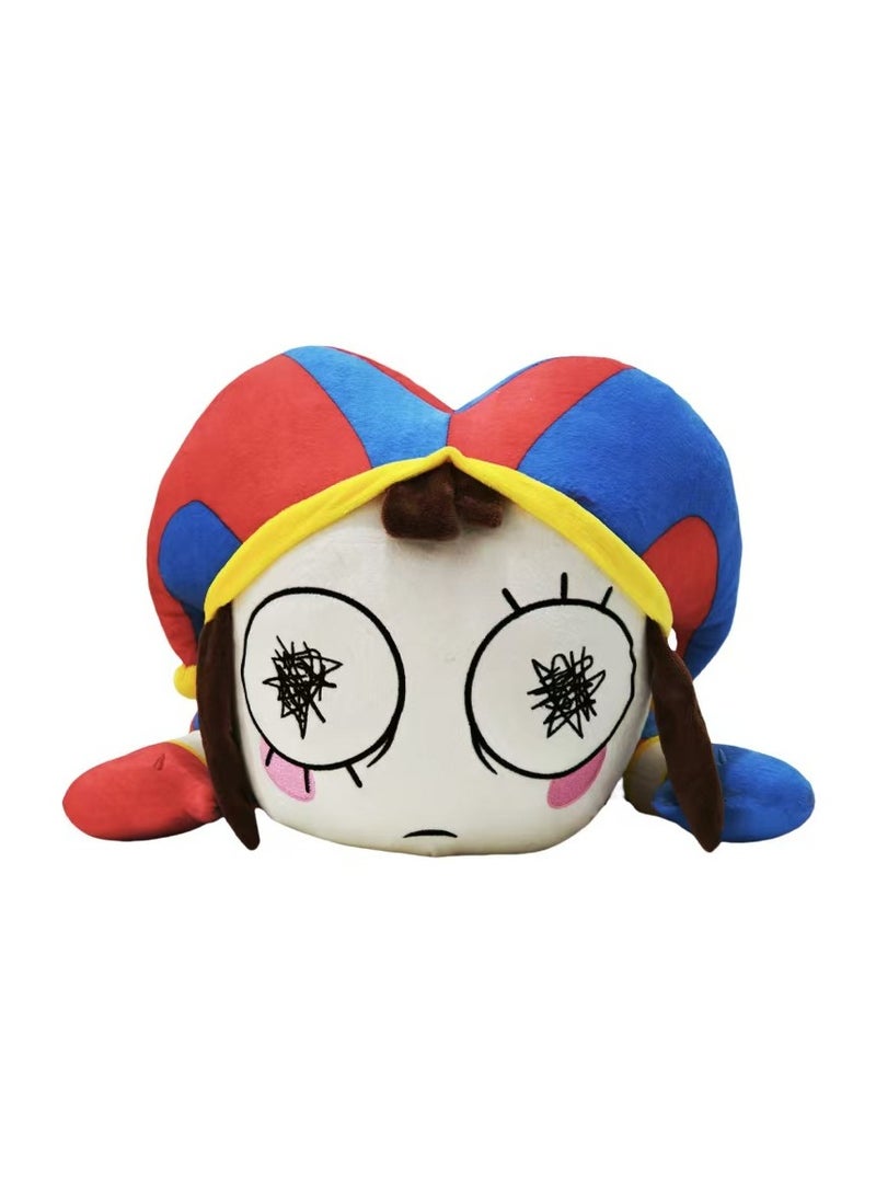 Big Pomni Plush Toy, 28cm/11in Amazing Digital Circus Plush Toy, Birthday Pick Boys  Girls Home Decoration - Image 1