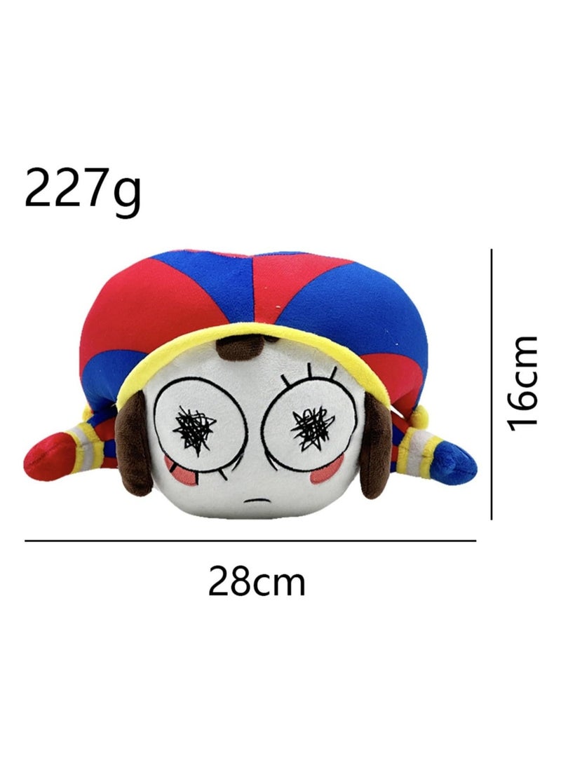 Big Pomni Plush Toy, 28cm/11in Amazing Digital Circus Plush Toy, Birthday Pick Boys  Girls Home Decoration - Image 4