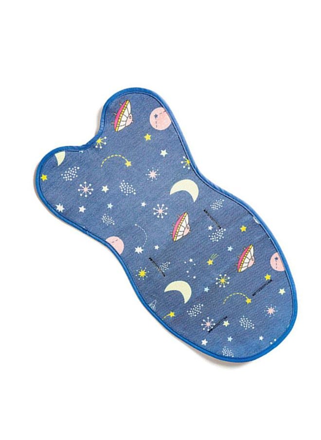 Thoraya - Baby Stroller Cool Pad Summer Ice Cooler Mat Breathable Sleeping Cushion Pad Liner for Stroller High Chair Deep Blue - Image 1
