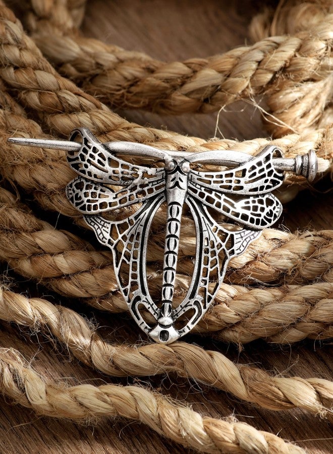 HAQUIL Dragonfly Hairpin for Men Women Fashion Punk Gothic Dragonfly Art Nouveau Style Hairclip Hairpin Barrette - Image 5