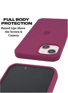 BORTONY iPhone 13 Case Liquid Silicone Anti Scratch Anti Fingerprint Soft Silky Touch Shockproof Protective Cover for Apple iPhone 13  - Image 3