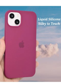 BORTONY iPhone 13 Case Liquid Silicone Anti Scratch Anti Fingerprint Soft Silky Touch Shockproof Protective Cover for Apple iPhone 13  - Image 2