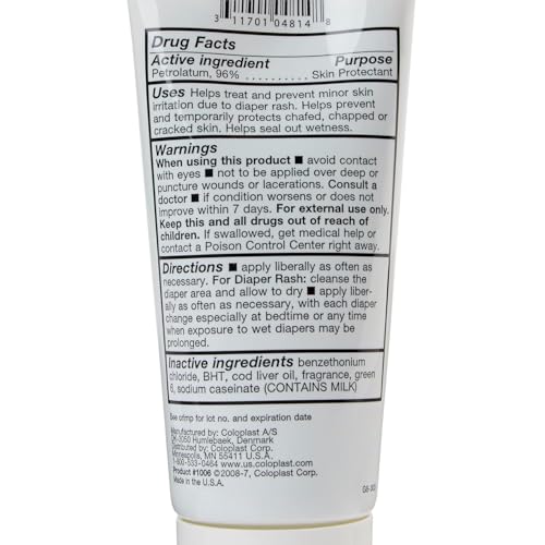 Coloplast Baza Clear Skin Protectant 5 oz. Tube Scented 1006, 1Ct - Image 2