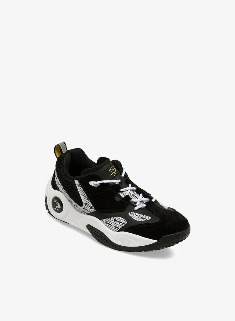 Shaq BLACK Boys Lace-Up Basketball School Shoes for Men | Best Price UAE