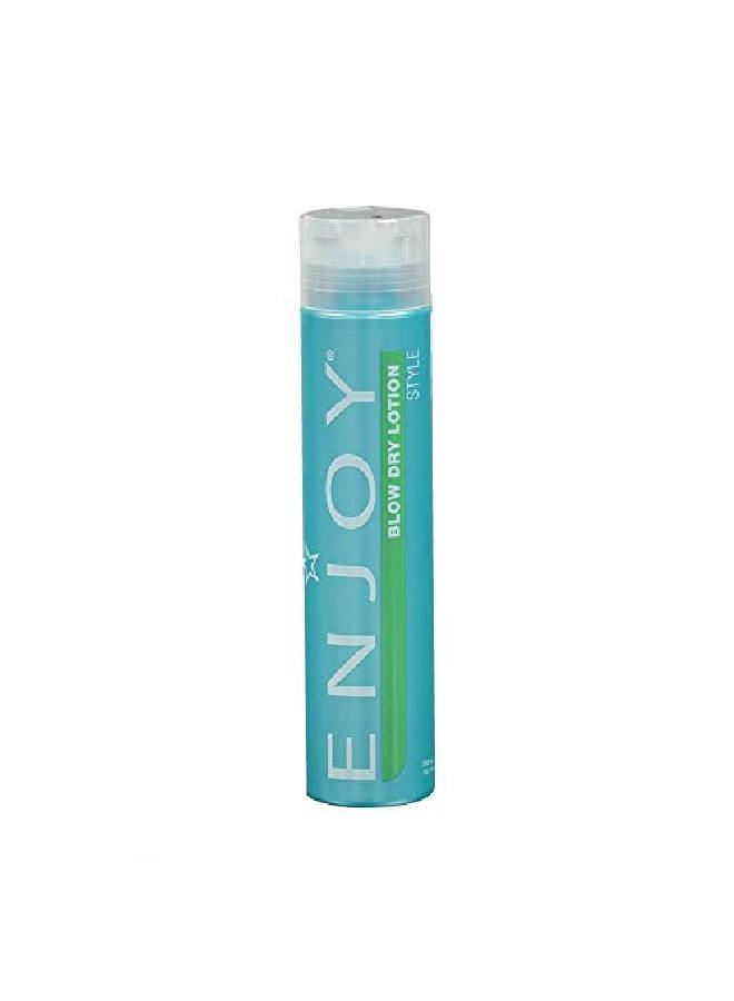 ENJOY Blow Dry Lotion 8Ozl ; Creates Hair Styles With Volume Body & Shape ; Best For Lifeless Hair - Image 2