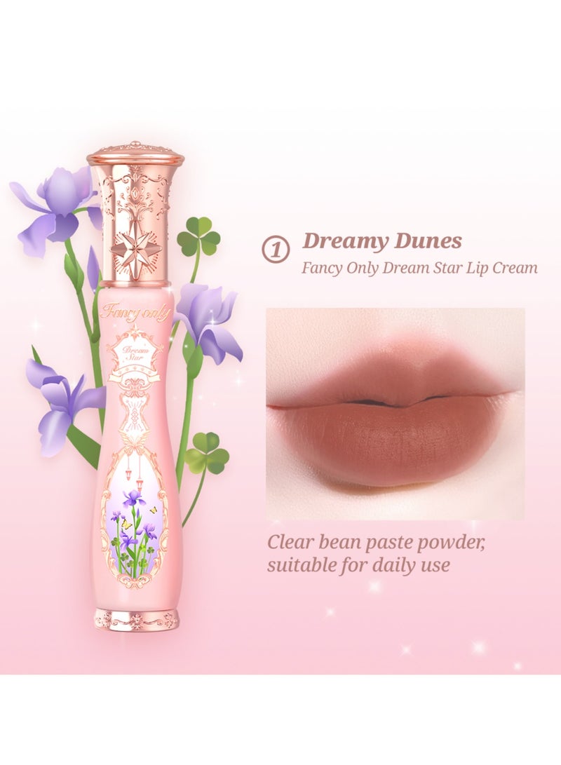 Fancy only Dream Star Lip Cream Giftbox Moisturizing Velvet Smooth Matte Finish Lip Gloss - All-in-One Giftset (Set of 4) - Image 3