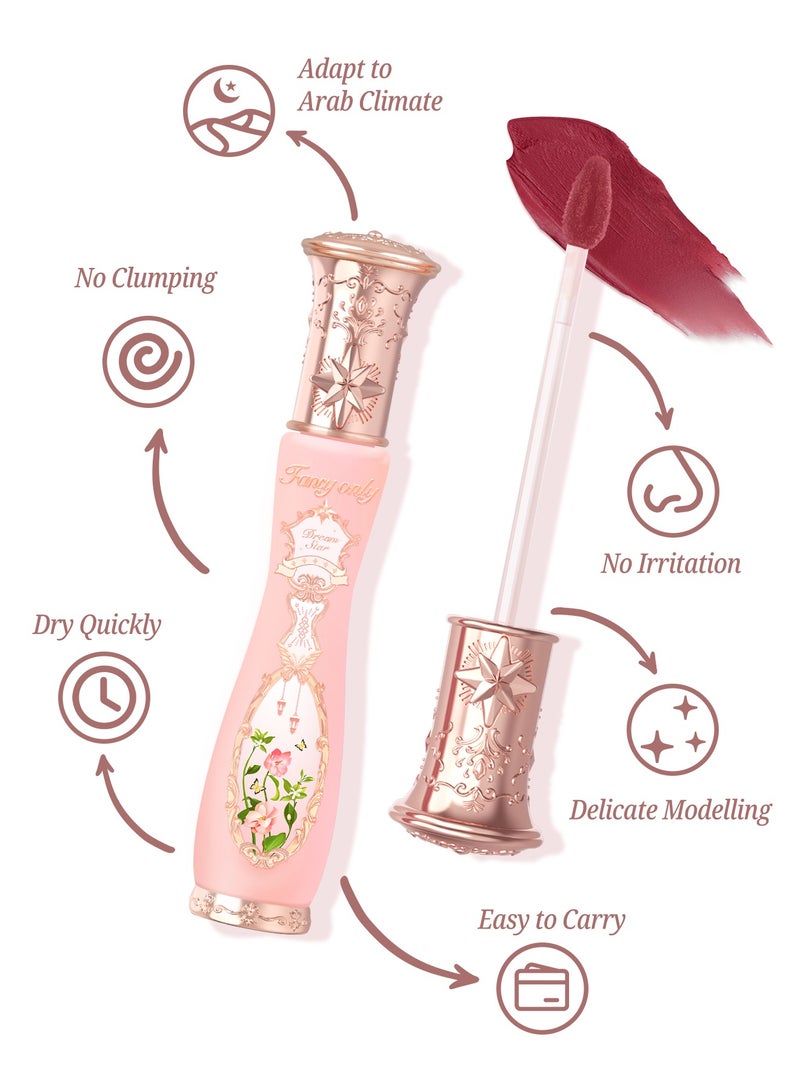 Fancy only Dream Star Lip Cream Giftbox Moisturizing Velvet Smooth Matte Finish Lip Gloss - All-in-One Giftset (Set of 4) - Image 2