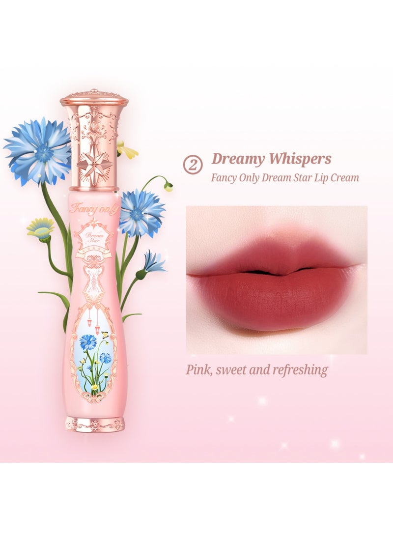 Fancy only Dream Star Lip Cream Giftbox Moisturizing Velvet Smooth Matte Finish Lip Gloss - All-in-One Giftset (Set of 4) - Image 4