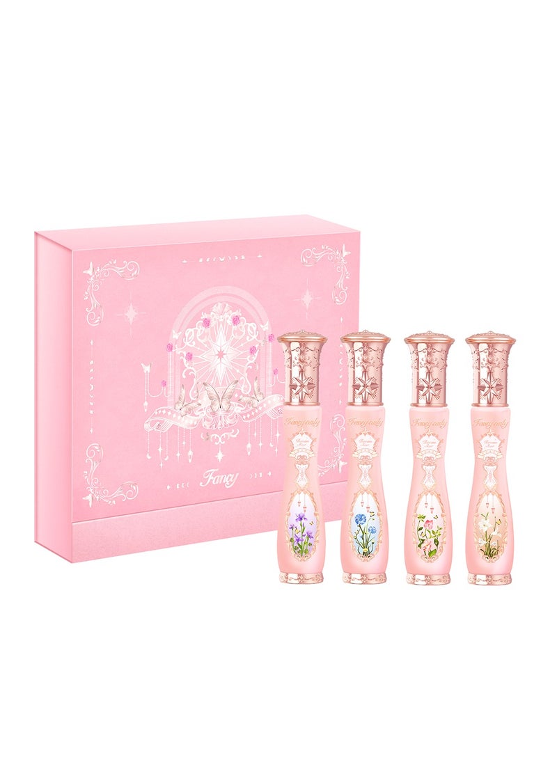 Fancy only Dream Star Lip Cream Giftbox Moisturizing Velvet Smooth Matte Finish Lip Gloss - All-in-One Giftset (Set of 4) - Image 1