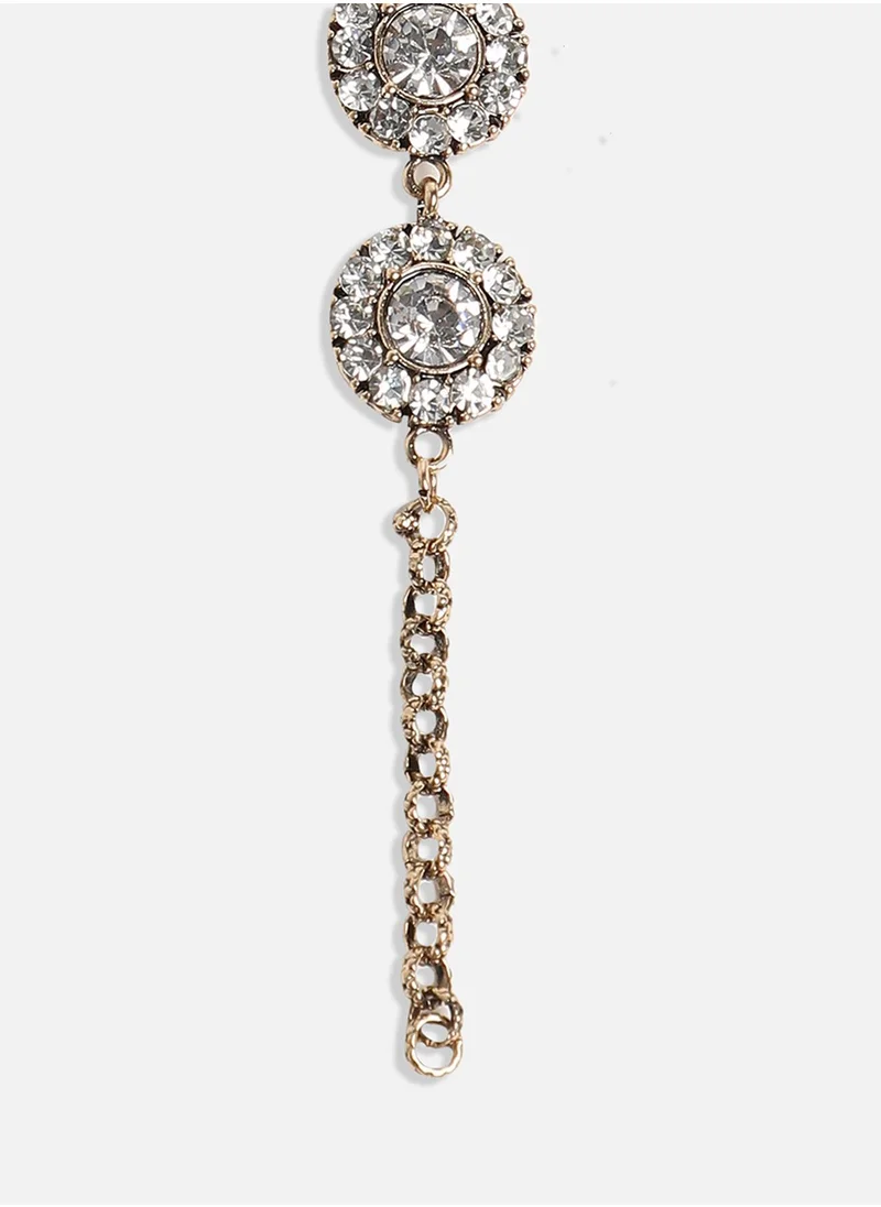 SOHI Circular Crystal Bracelet