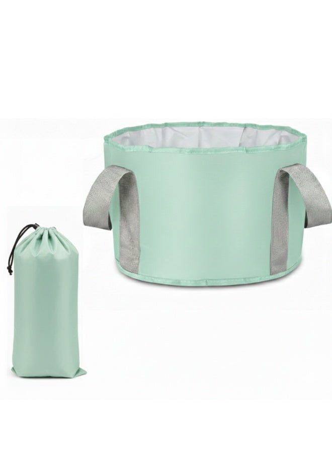 Travel and Camping Foot Bath – Folding Foot Tub for Home Pedicure and Relaxation - Image 1