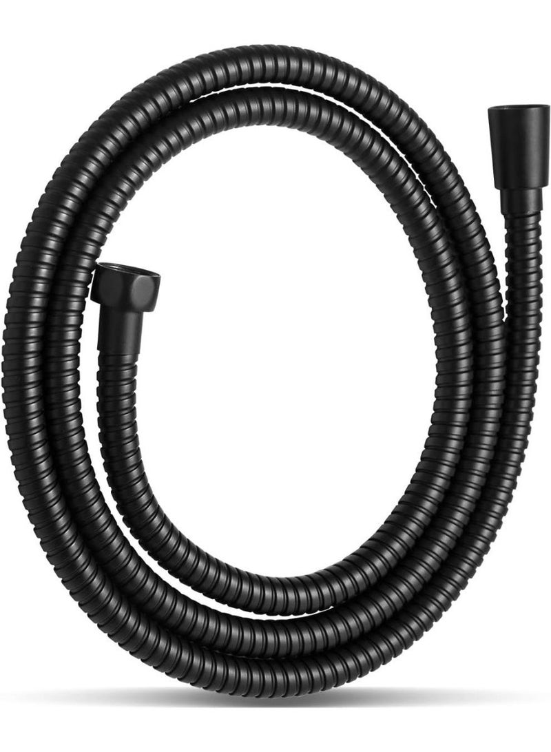 JSA Black bidet hose 1.2m from JSA, high-quality flexible hose resistant to leaks and twisting, with a durable design for everyday use. - Image 1