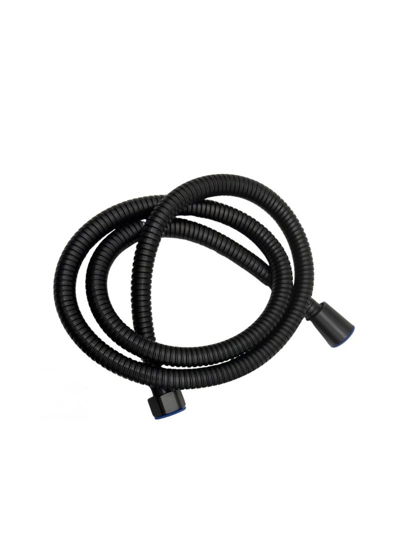 JSA Black bidet hose 1.2m from JSA, high-quality flexible hose resistant to leaks and twisting, with a durable design for everyday use. - Image 2