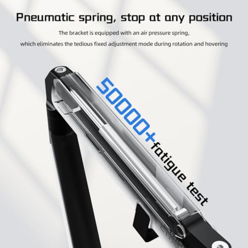 Dual Monitor Arm, Heavy Duty Monitor Desk Mount with Gas Spring, Full Adjustable VESA Monitor Mount for 17-38 inch 2-14KG Screens, Dual Monitor Stand with Ergonomic Design - Image 3