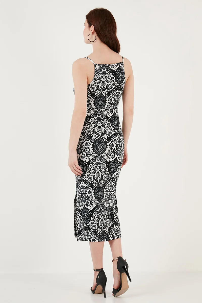 Lela Printed Bodycon Dress