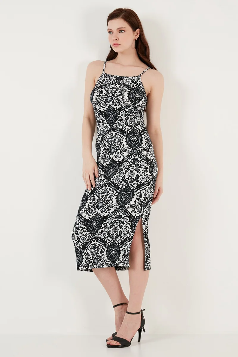 Lela Printed Bodycon Dress