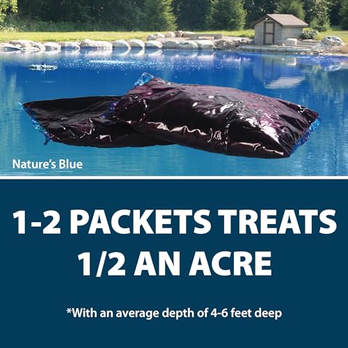Airmax Pond Dye Packets Black DyeMond Colorant for Large Pond & Lake, Beneficial UV Blocking Color Concentrate, Maintain Clean & Clear Water, Fish, Bird & Animal Safe, 2 Soluble Packets - Image 3