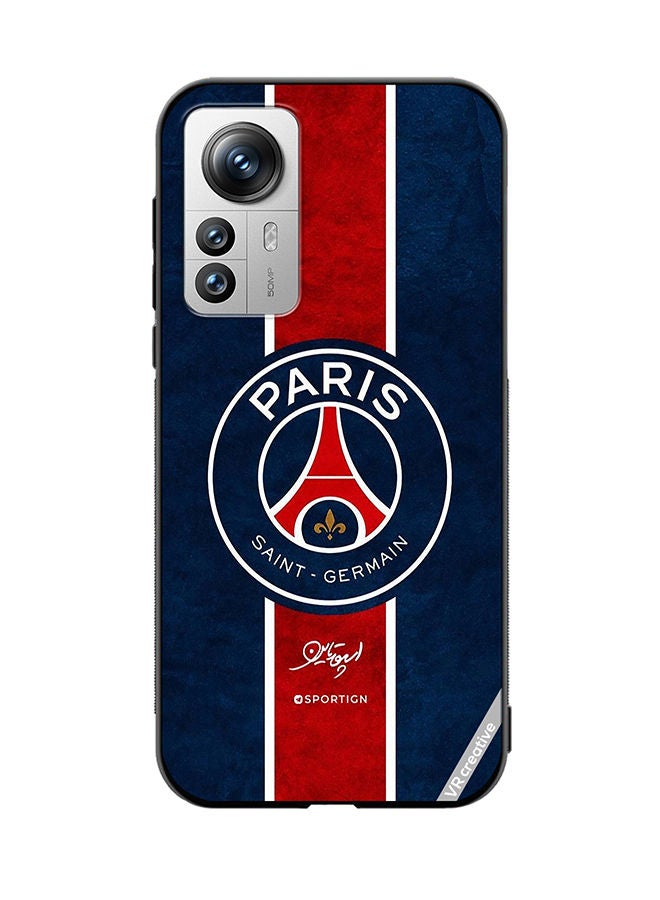 VR CREATIVE Protective Case Cover For Xiaomi 12X Paris Saint Germain Design Design Multicolour - Image 1