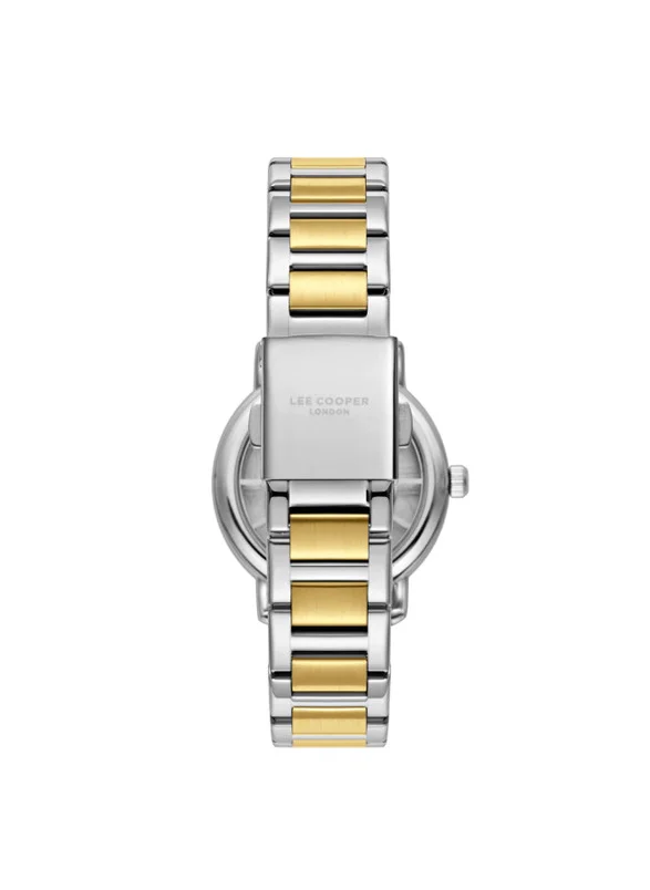 Lee Cooper Lee Cooper LC08037.270 Women's Analog Display Watch & Metal Strap Silver