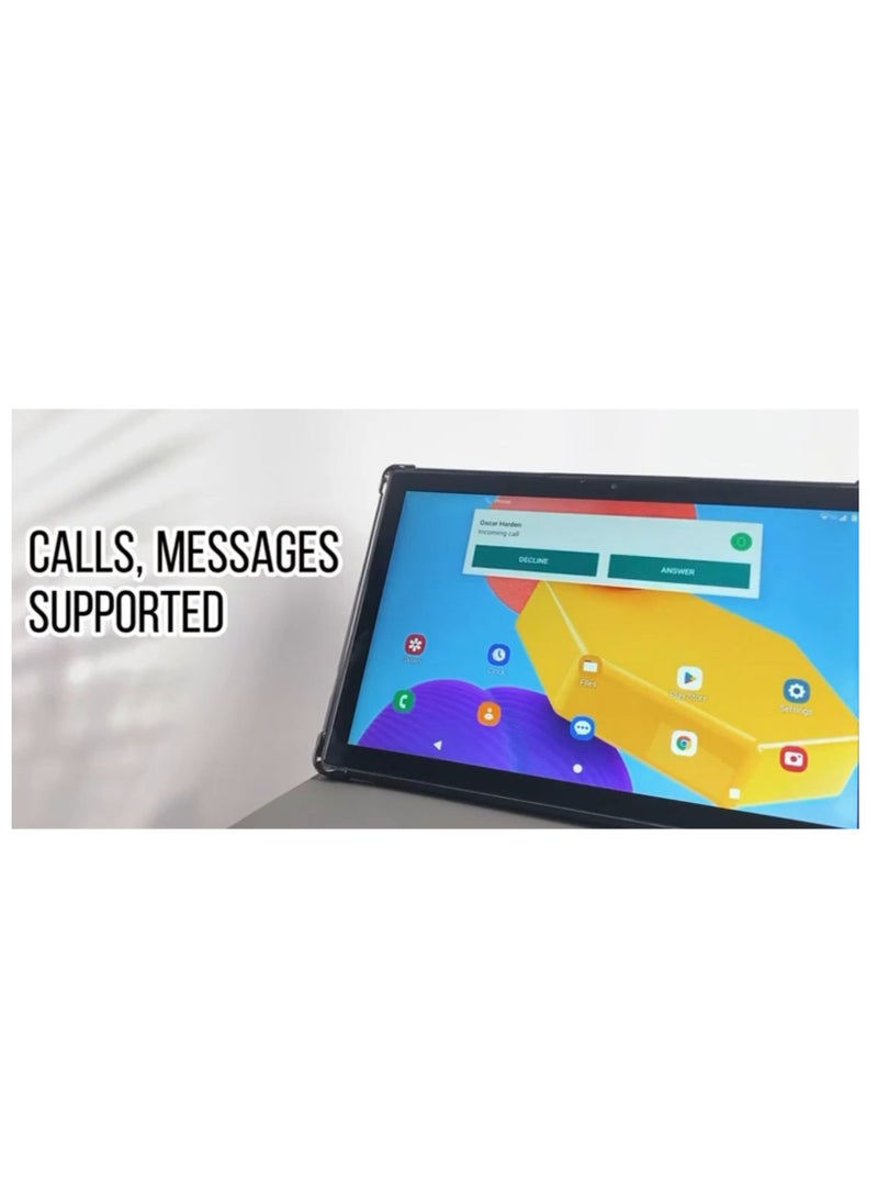 AirTab - 10.1 -Inch Smart Tablet S9 ULTRA Android 13 Tablet With 1TB Storage and 16GB RAM Quad Core Wi-Fi LTE Dual Sim with Touch Pen and Keyboard - GREEN - Image 1