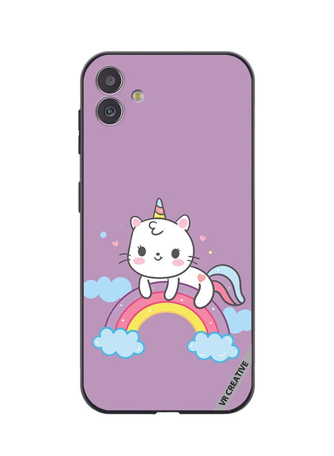 VR CREATIVE Protective Case Cover For Samsung Galaxy M13 5G Unicorn Design Multicolour - Image 1