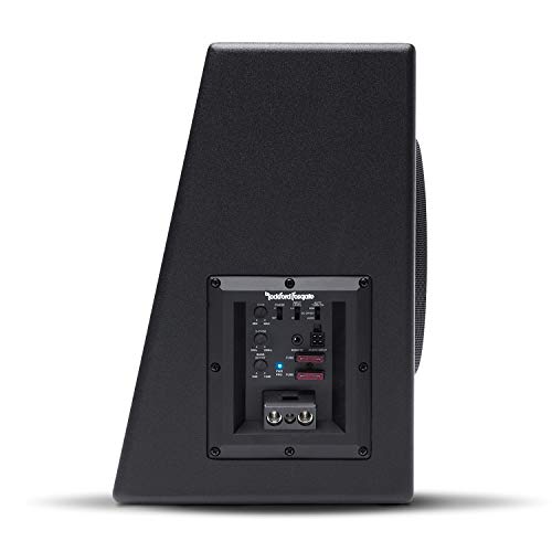 Rockford Fosgate Punch P300-10 Single 10" 300-Watt Amplified Subwoofer & Enclosure - Black - Image 3