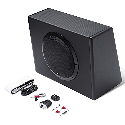 Rockford Fosgate Punch P300-10 Single 10" 300-Watt Amplified Subwoofer & Enclosure - Black - Image 5