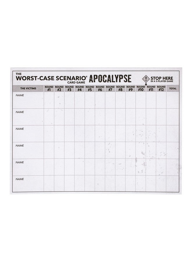 MOOSE GAMES The Worst-Case Scenario Card Game Apocalypse | Match How Players Rank Five Apocalyptic Scenarios from Bad to Worst | Score Points and Win! for Ages 14 to Adult for 3 to 6 Players - Image 4