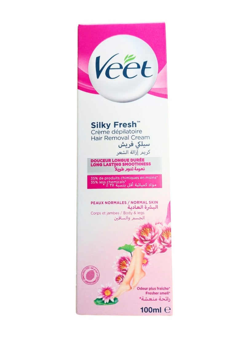 Veet - Hair Removal Cream Normal Skin 100ml - Image 1
