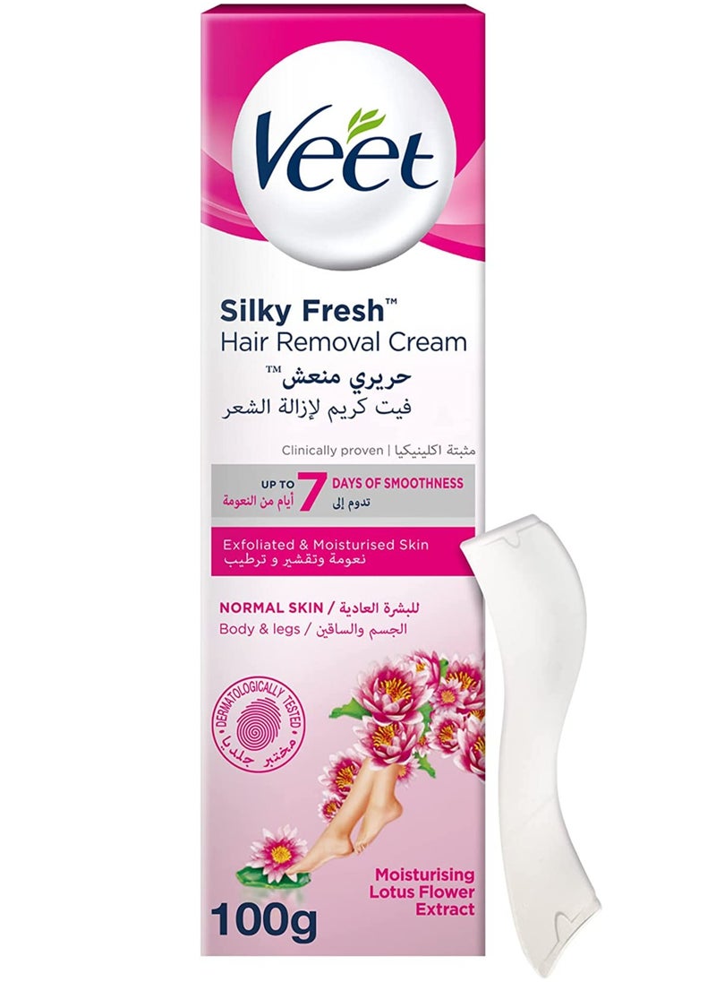 Veet - Hair Removal Cream Normal Skin 100ml - Image 1