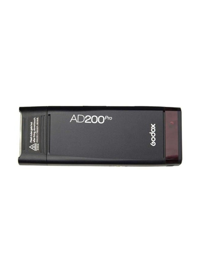 Godox AD200Pro TTL Pocket Flash with Built-in 2.4G Wireless X System - Image 2