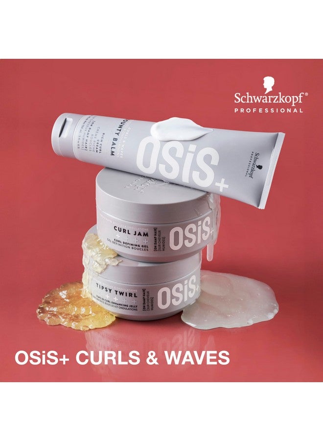 OSiS+ Tipsy Twirl Curl Definition Jelly 10.1 oz | Enhances Curl Body and Shape | Humidity Protection | Medium Hold | All Curly Types - Image 3