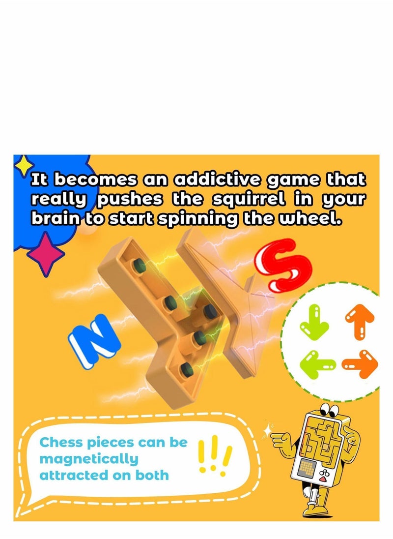 Y&D - Logic Puzzle Slide Games Brain Toy, 1000+ Levelled Up Challenges Teaser Puzzles, Interactive Fidget Handheld Game Console, Electronic Education Travel STEM Preschool Toys - Image 1